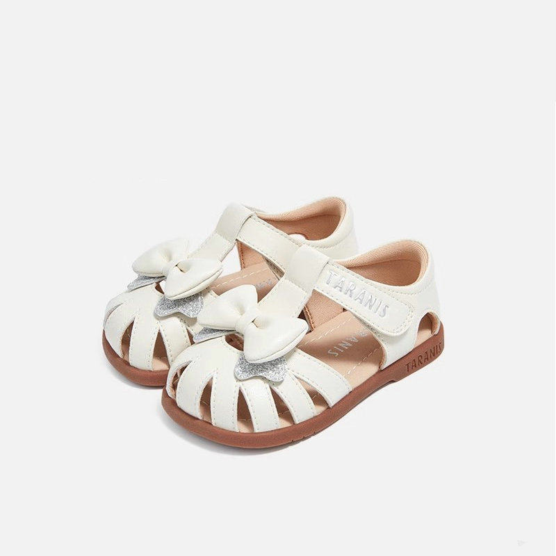 泰兰尼斯女童凉鞋夏季包头防滑舒适软底女宝宝公主凉鞋T07T5B5815