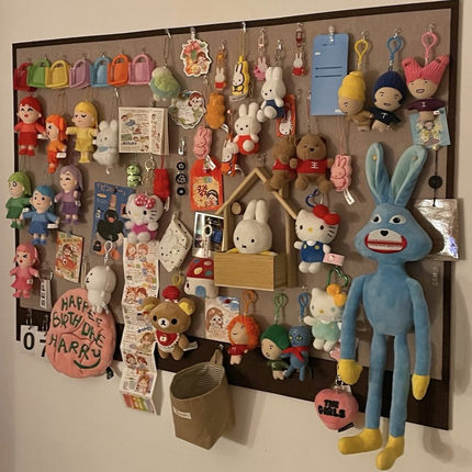 定制毛毡板照片墙相册墙墙贴展示板背景墙照片墙软木板留言相片墙