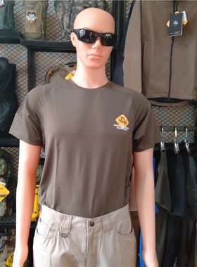 麦格霍斯台马C0114户外排汗速干T恤纯色导汗半袖透气运动圆领短袖