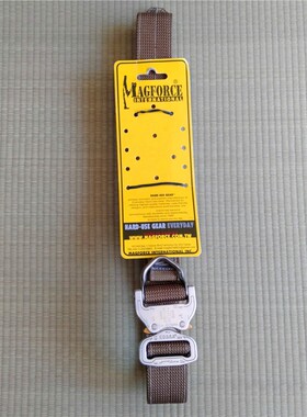 MAGFORCE麦格霍斯3056眼镜蛇D环悬降腰带 战术考杜拉尼龙腰带耐磨