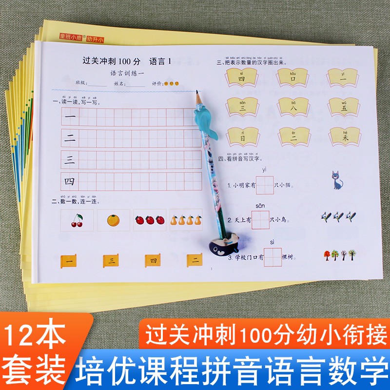 过关冲刺100分幼小衔接培优课程