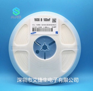 贴片电容 三星 0603 104k 50V X7R 10% 100NF CL10B104KB8NNNC