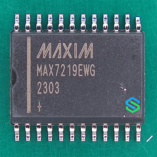 MAX7219EWG+T  LED驱动器 封装： SOIC-24