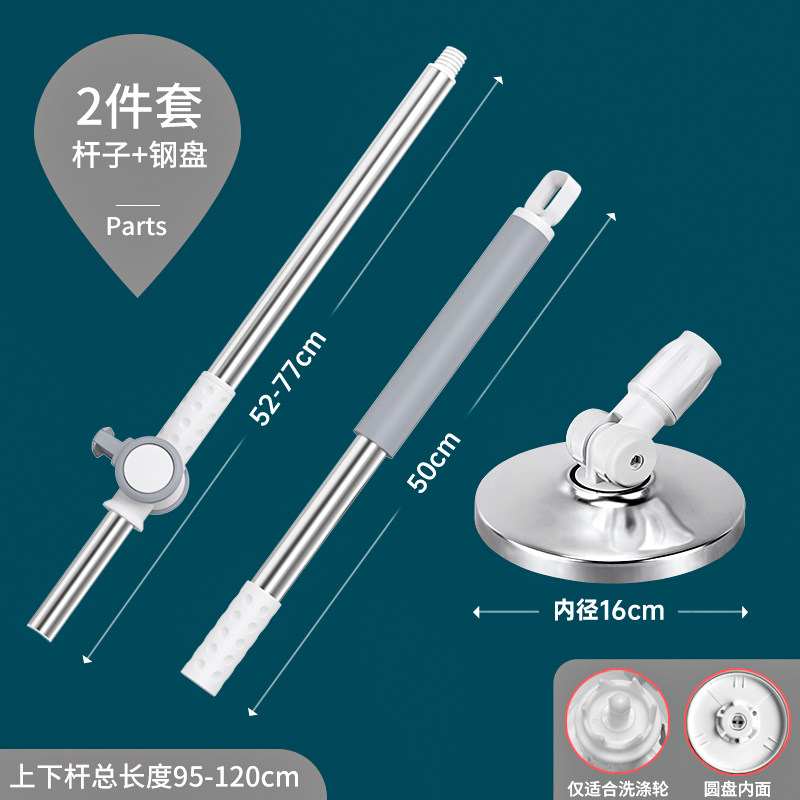 旋转拖把头拖布墩布替换头加厚图片