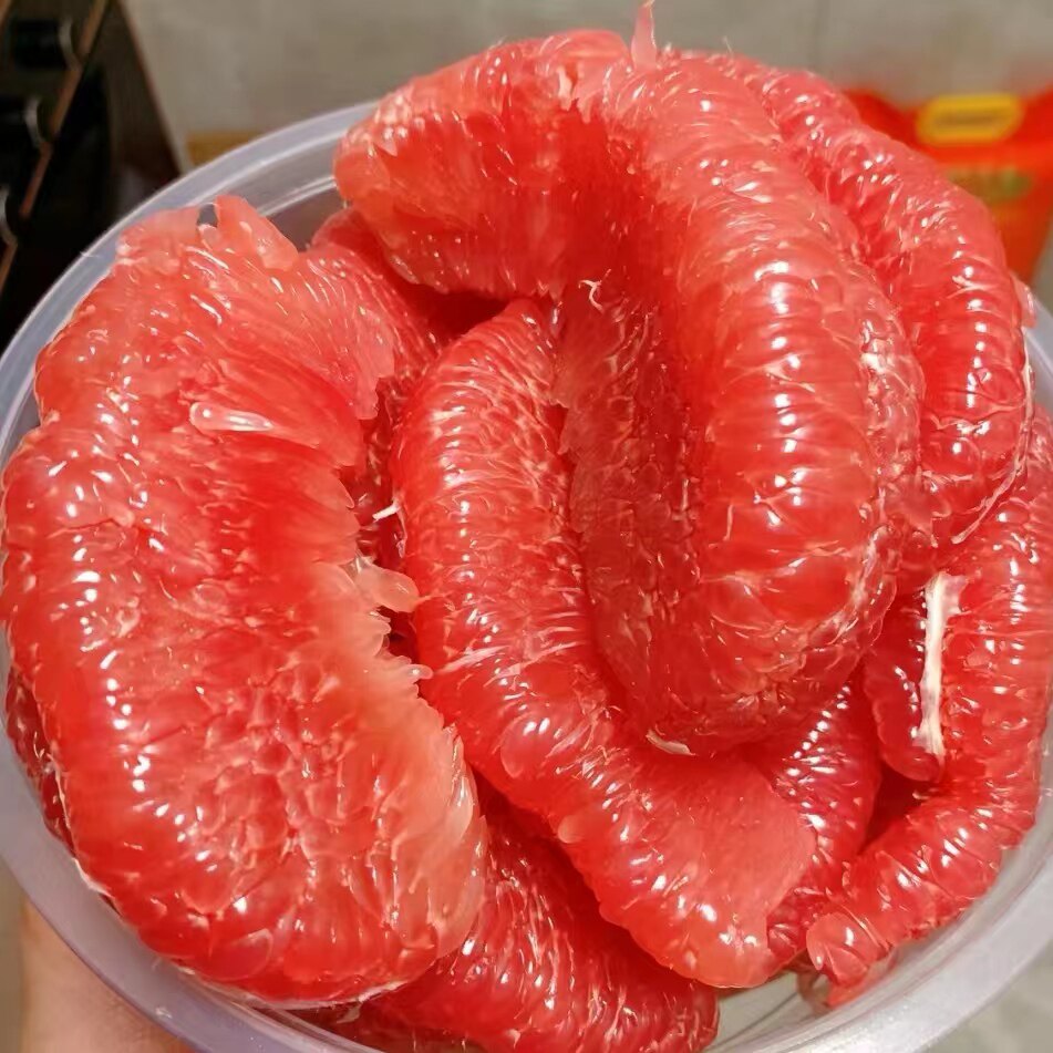 漳州平和红心蜜柚孕妇小孩夏季新鲜水果三红蜜柚果农现摘现发包邮
