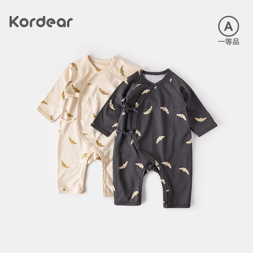 A类纯棉专注宝宝健康长袖连体衣