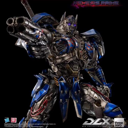 threezero3ADLX变5最后骑士暗黑擎天柱变形金刚合金成品模玩手办