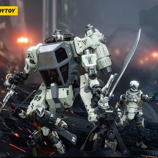 JOYTOY暗源悲怆远征军第九军团突击连诺斯09国创1 18可动机甲手办