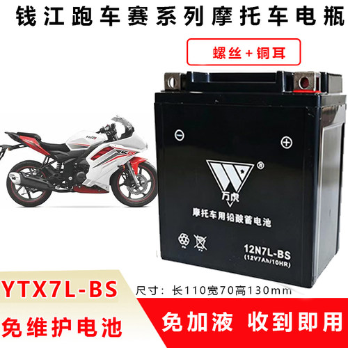 摩托车电瓶适用豪爵铃木GZ150