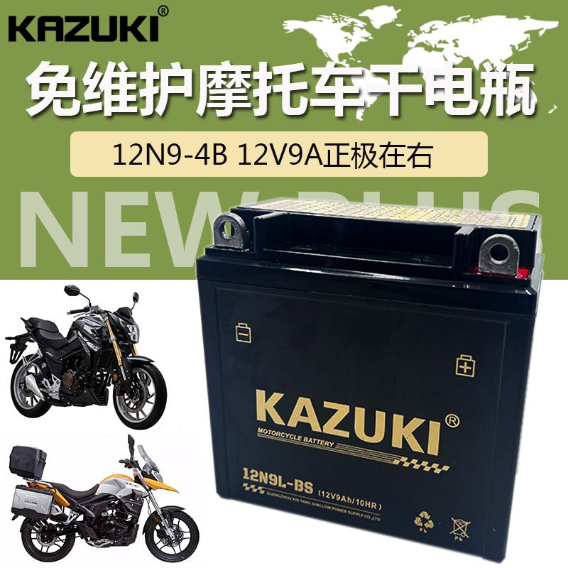 适用力帆KP150 KPV150 KPR150 KPS150装车配套摩托车电池9A干电瓶