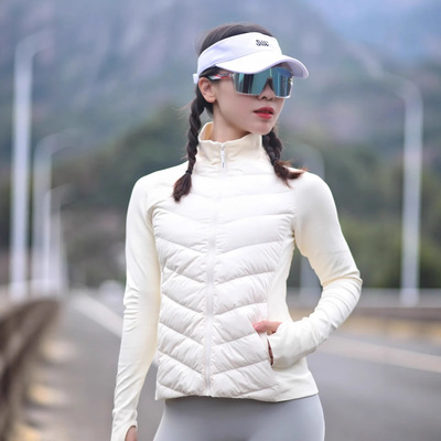 冲锋衣羽绒服内胆配大衣女入冬季2025新款收腰校服内搭神器轻薄