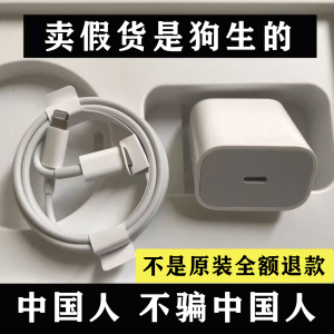 适用苹果16充电器原装20w快充iPhone17/16/15/14/13pro/xsmax/11/8/X/12充电器USB-C快充ipad平板20WPD数据线