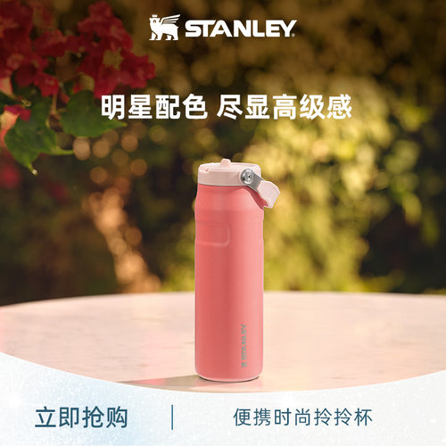 Stanley高颜值拎拎杯保温保冷便携密封运动时尚办公大容量水杯子