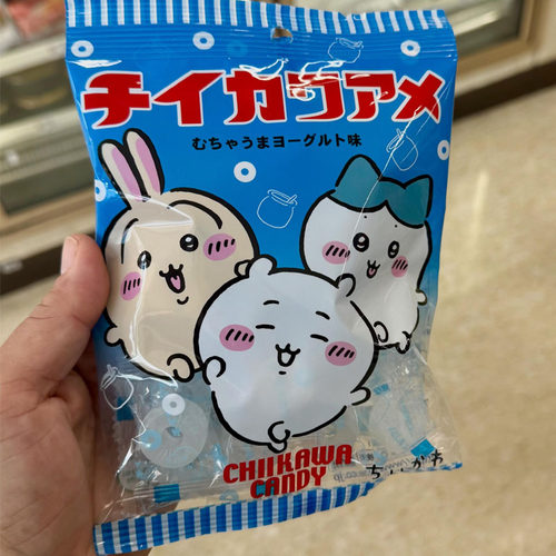 日本 pine酸奶口味chiikawa硬糖90g