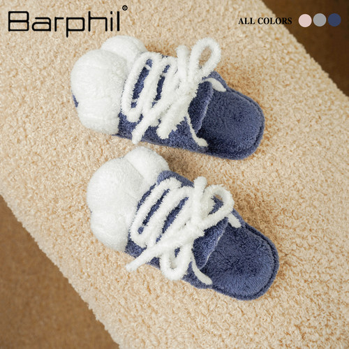 【清仓】Barphil拖鞋女2026新款秋冬季室内家居男静音棉拖鞋保暖