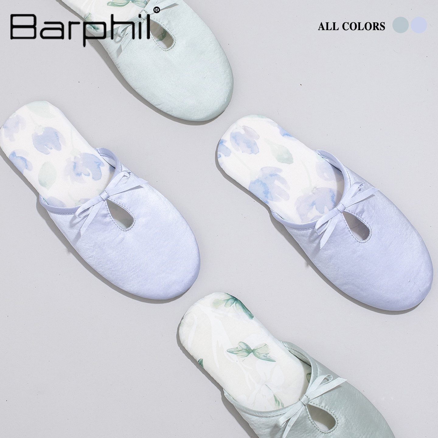 Barphil拖鞋女款2025新款秋冬季室内家居包头静音木地板舒适防滑