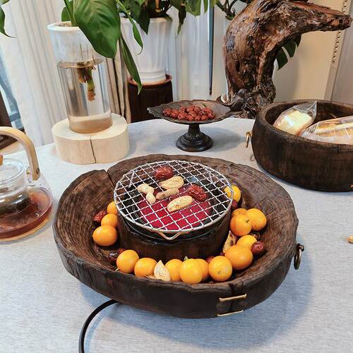 耐用防摔聚宝盆烤炉煮茶炉