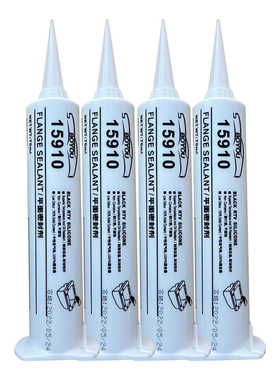 玻友玻璃胶15910密封胶平面胶汽车发动机密封胶耐高温黑色针管胶