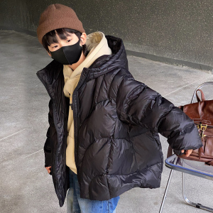 男童羽绒服冬装2023新款冬季儿童外套中大童加厚男孩衣服白鸭绒潮