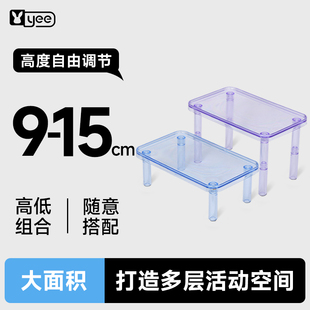 yee仓鼠平台笼子二楼平台金丝熊窝造景平台小屋用品解闷玩具大全