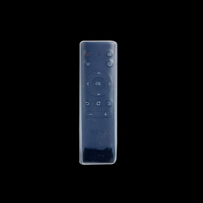 PPTV电视遥控器套 32C2 40C2 高清透明硅胶保护套 防尘防水防摔套