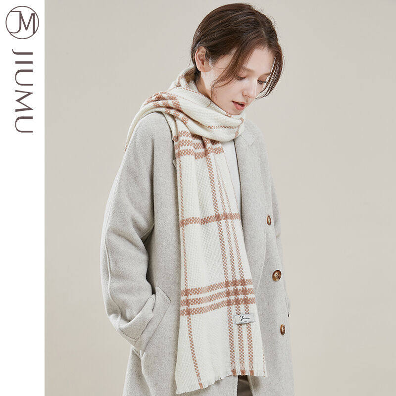 新款玖慕(JIUMU)纯羊毛围巾女冬款披肩加厚女士围巾保暖围脖女冬使用感如何?