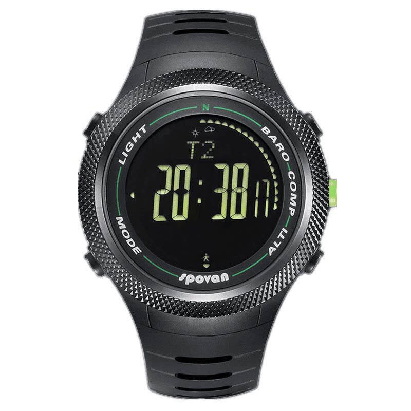 钓鱼专用手表司博威钓鱼气压温度海拔高度登山户外运动多功能防水