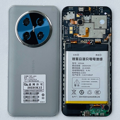 市场推广型号V800电池 屏幕总成 M600Pro 2023OK12杂牌国产机电板