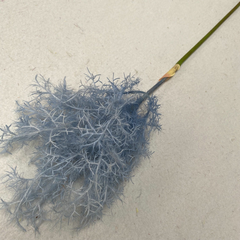 thumbnail for Snow Lover Flocked Artificial Flowers Fake Flowers Wedding Decoration Flower Arrangement Aisle Guide Background Wall Wedding Hall Stage Backdrop