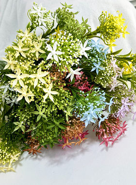仿真花婚庆装饰雪兰草插排花路引