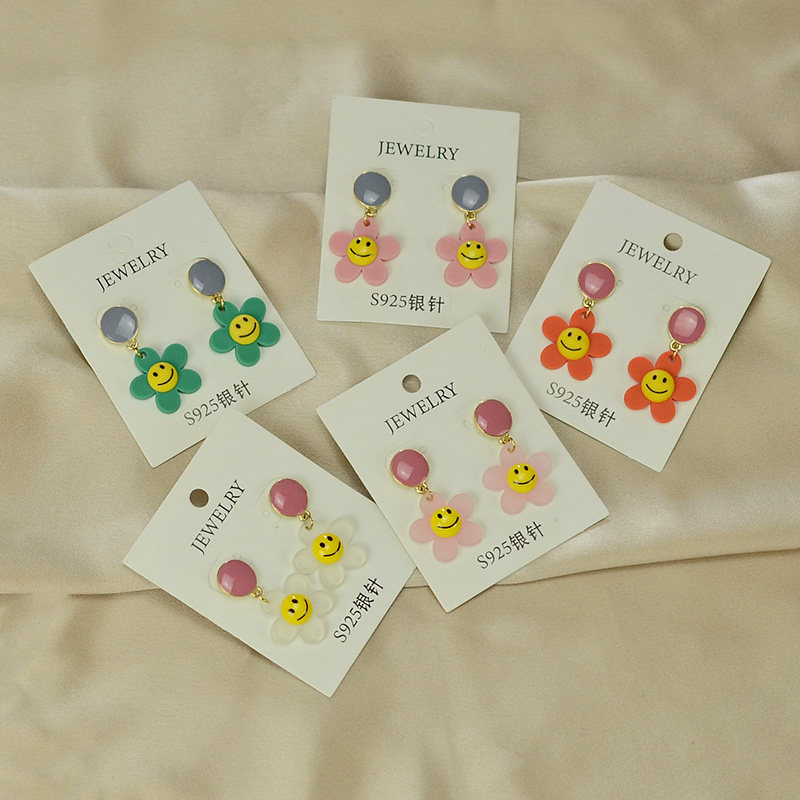 s925银针耳饰女日韩花卉太阳花耳坠清新质感耳环耳钉,饰品/流行首饰/时尚饰品新,耳环,淘宝优惠券,粉丝福利购,淘宝优惠卷
