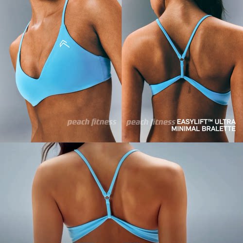Oneractive吊环健身运动内衣ultraminimal bra女新款美背修身文胸