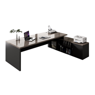 办公桌简约现代办公桌子办公室老板桌单人电脑桌经理办公桌椅组合