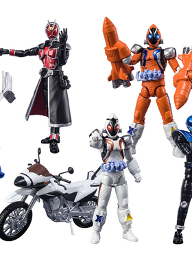 现货万代食玩盒蛋假面骑士掌动X14 XX black Fourze  RX法爷