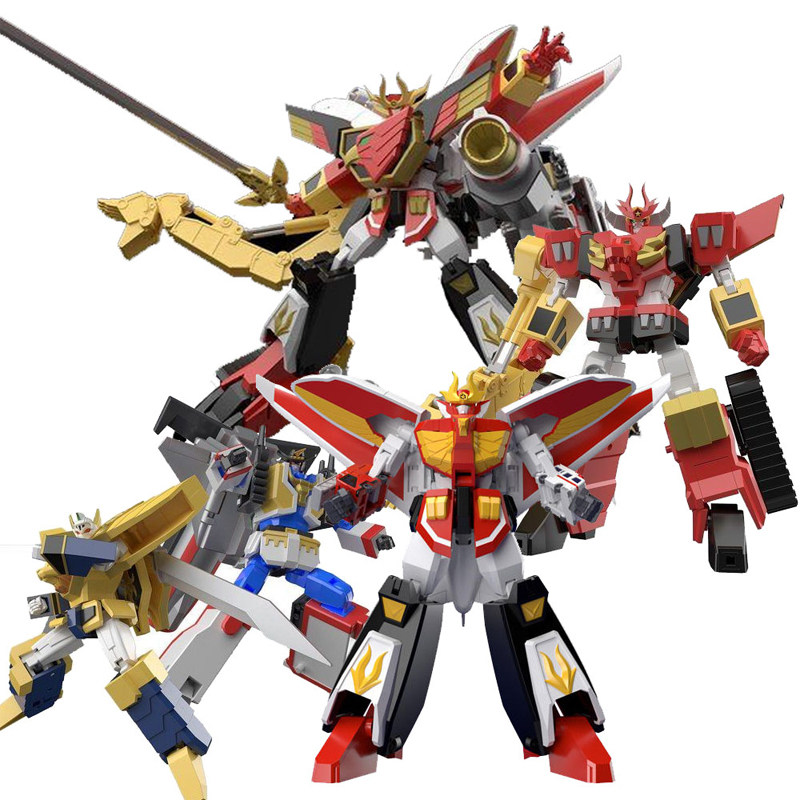 现货 万代 食玩盒蛋SMP 勇者指令 火炎合体 达古奥 狂狮 无限炮