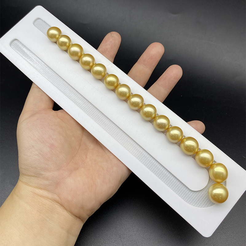 珍珠项链贴板裸珠贴片亚克力直播排珠展示裸珠黏贴片配对黏板新品