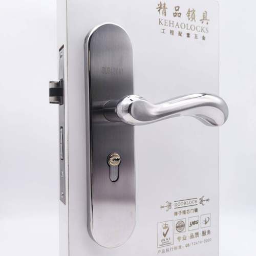 高端木门不锈钢卧室门锁室内卧室卫生间锁具不锈钢执手锁
