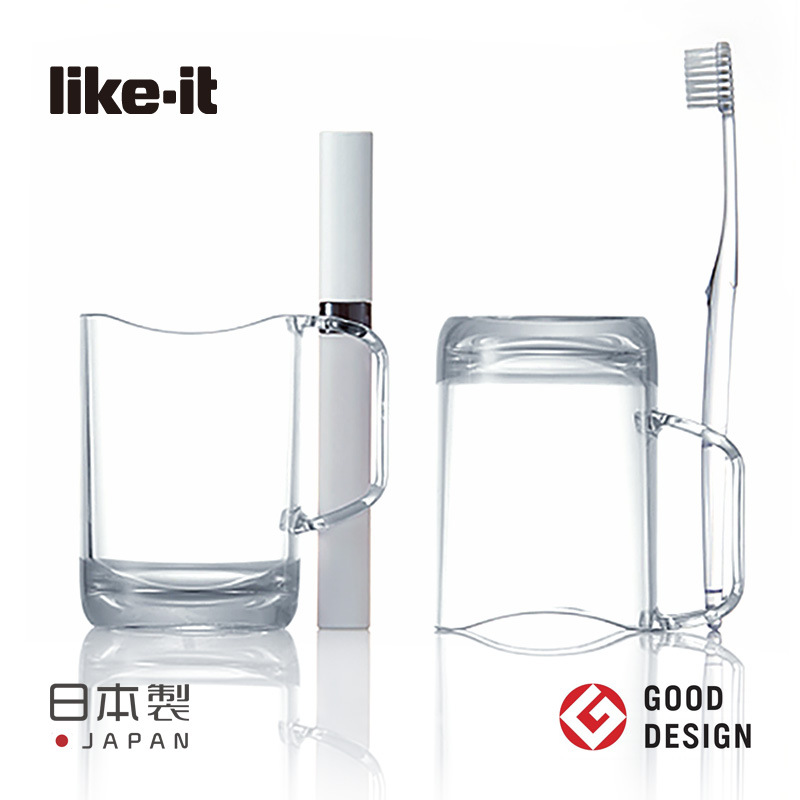 likeit日本牙刷牙缸情侣