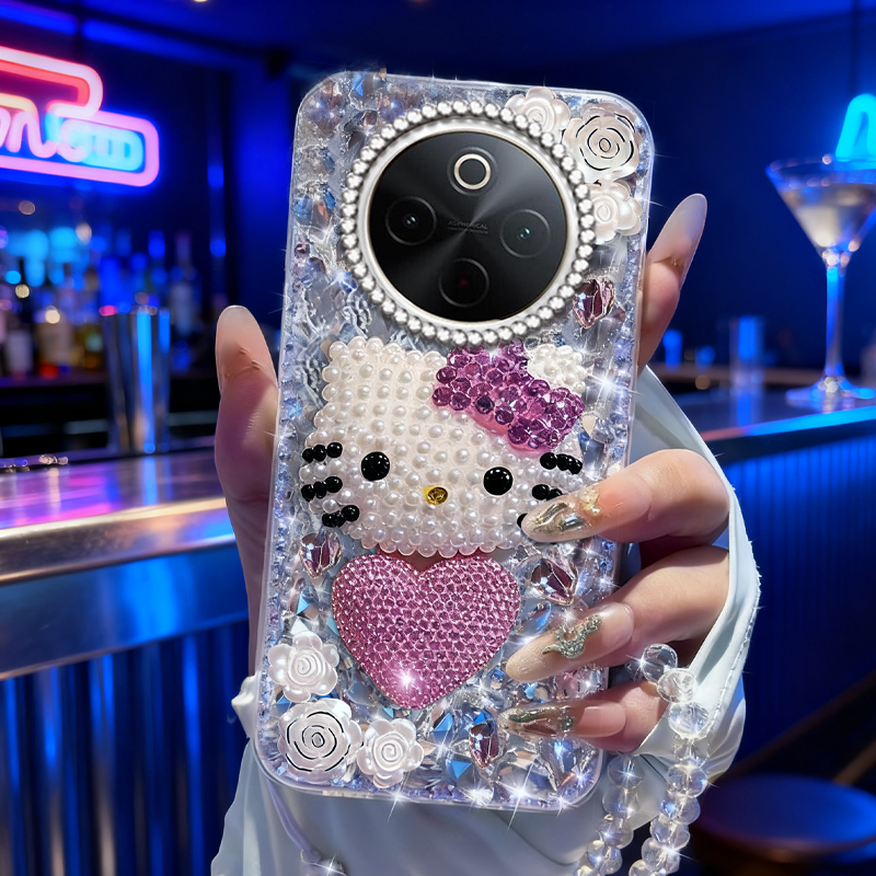 高端奢华镶钻手机壳，不掉钻，不发黄