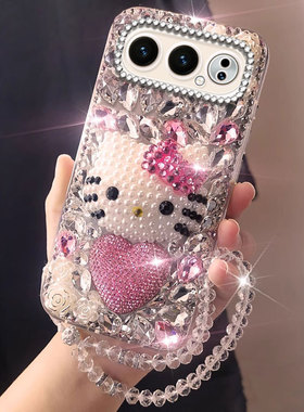 2026新年奢华镶钻适用荣耀500手机壳卡通300Pro新款80SE全包100Pro女款300保护套70Pro高级感50Plus满钻8x