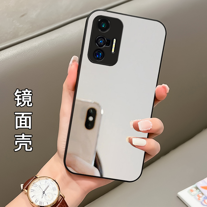 高级感镜面壳，补妆壳