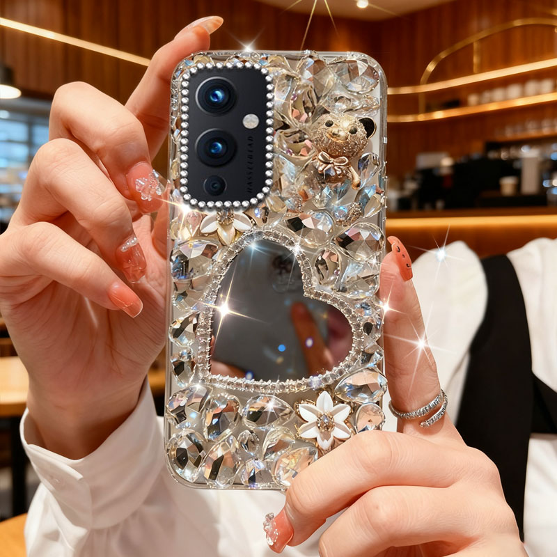 高端奢华镶钻手机壳，不掉钻，不发黄