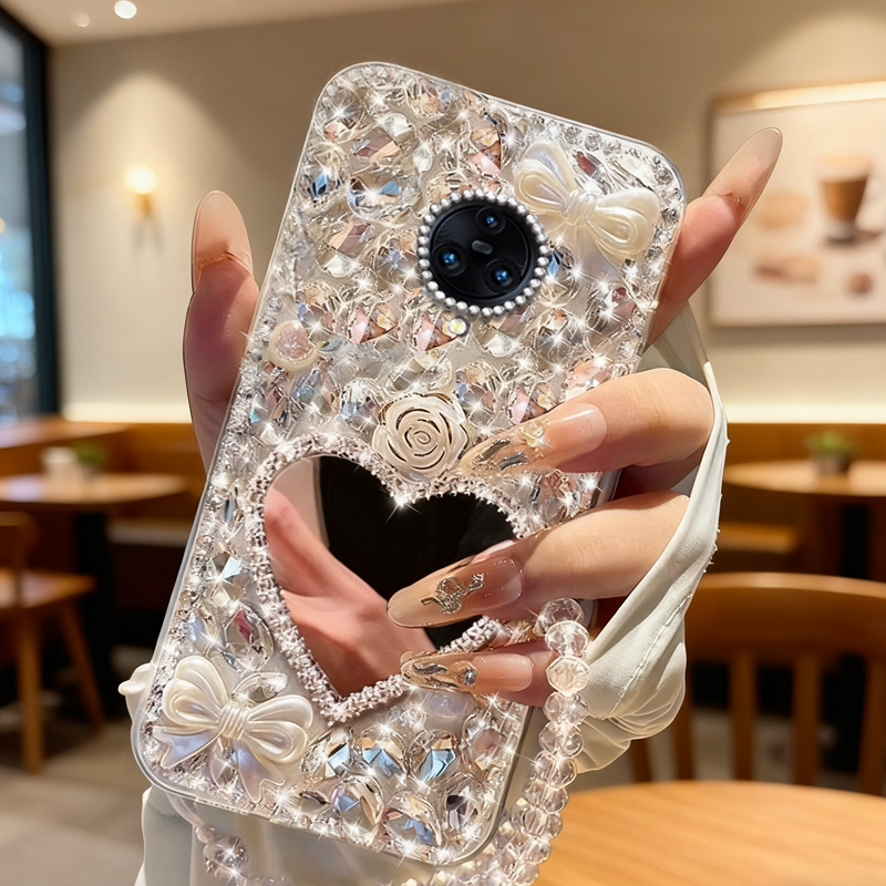 高端奢华镶钻手机壳，不掉钻，不发黄