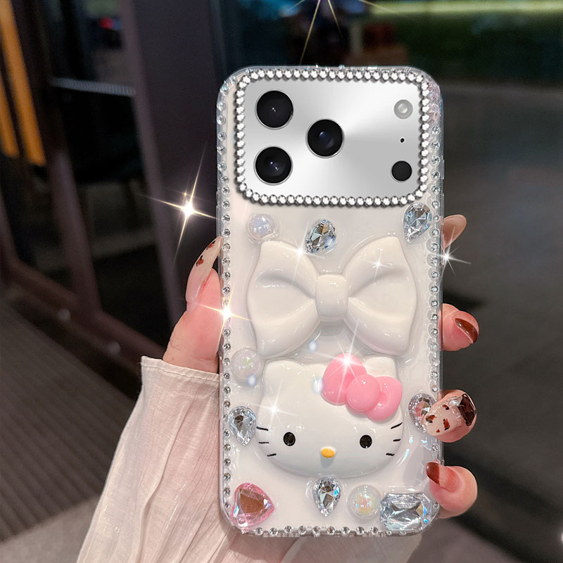 高端奢华镶钻手机壳，不掉钻，不发黄