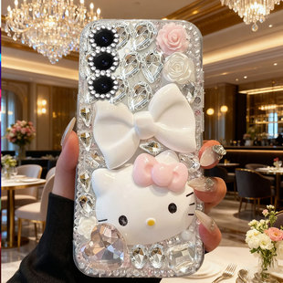 5G马年A55 5G春节A22 5G防摔S23外壳A25 奢华上档次镶满钻适用三星GalaxyS25手机壳过年S25Ultra高端A53