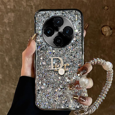 直边电镀爆闪适用vivoX100手机壳高级感小众Y78全包VIVOY76S保护套S17名媛S15E新品X90保护壳VivoX70Pro