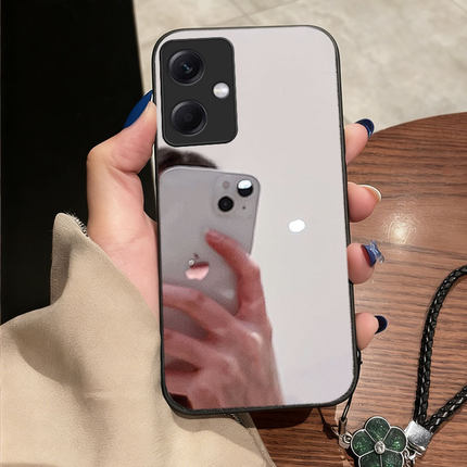 2026高级镜面化妆镜适用Redmi红米Note12手机壳防摔9全包11+新年10女款14+新品15本命年12极速版春节13R外壳