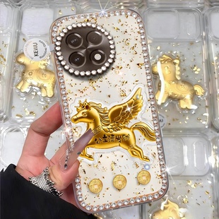 网红9 Ace高级感ace6防摔ace5至尊版 2026马年发财适用oneplus1 一加15手机壳保护套Ace2春节13T外壳11R新年款