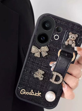 2026新款布艺小香风适用vivoS30手机壳毛绒S17外壳S20结婚Y200T冬天Y200红色Y300GT保护套X200mini女款Y200GT