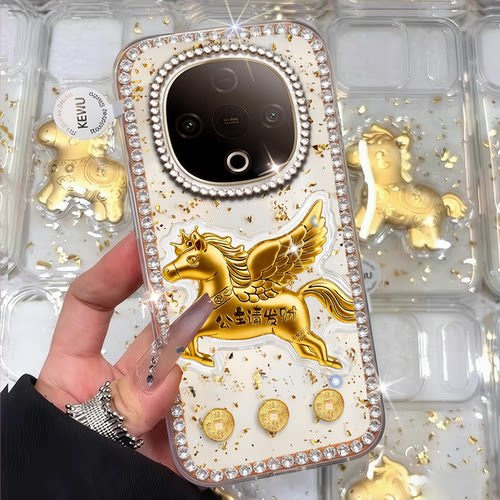 2026马年新款金箔，高端镶钻，仙女必备